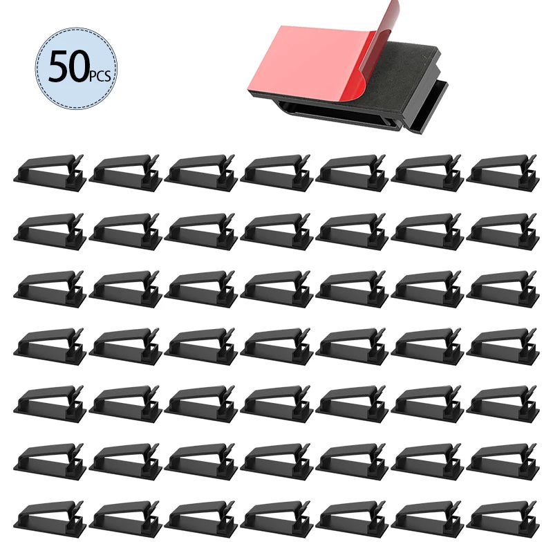 Forge Cable Clip – Clips Auto-Adhésifs de Gestion des Câbles