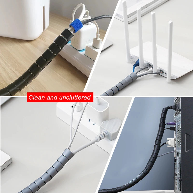 Forge Cable Wrap – Gaine Enroulée de Protection pour Câbles