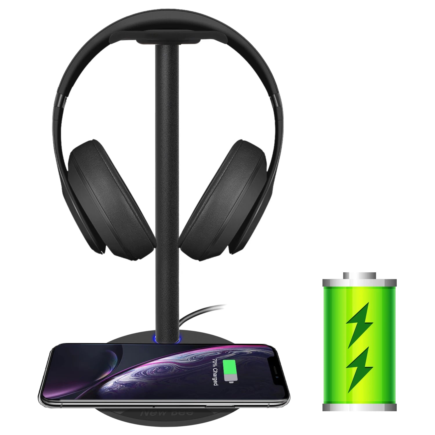 🎧 Forge RGB Headset Stand – Support Casque Gaming avec Hub USB