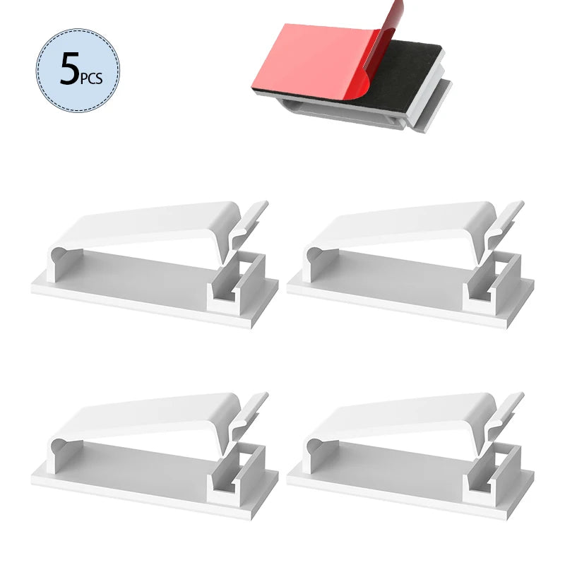 Forge Cable Clip – Clips Auto-Adhésifs de Gestion des Câbles