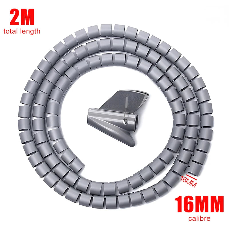 Forge Cable Wrap – Gaine Enroulée de Protection pour Câbles